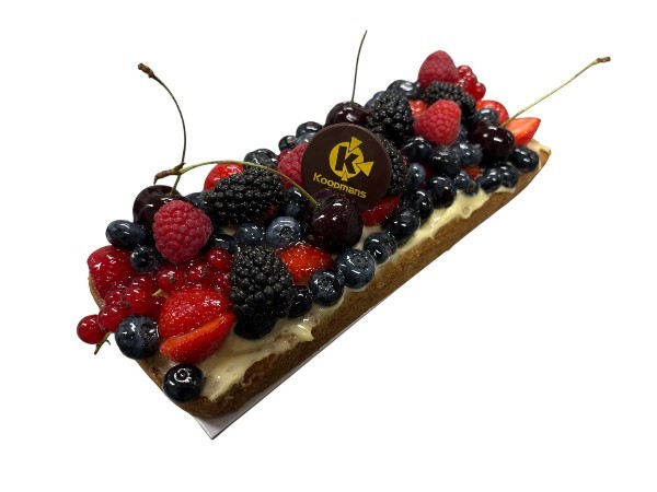 Hardewener slof roodfruit